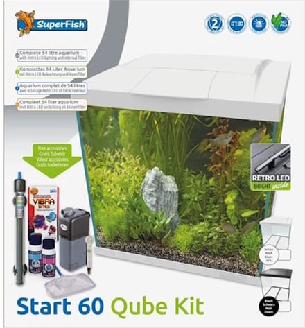 SuperFish Start 60 Qube Kit Wit