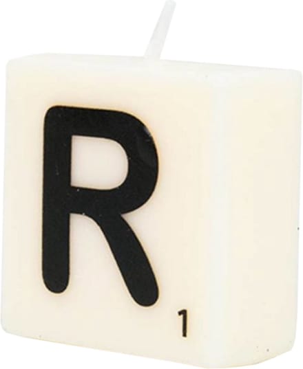 Letter Kaarsje - R