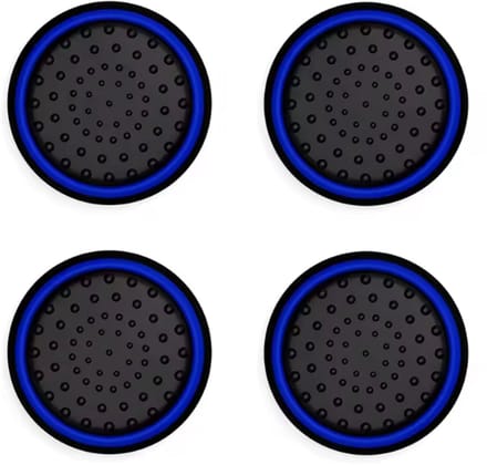 New Age Devi - Siliconen Thumb Grips - Rood/Blauw - 1 Set (4 stuks) - geschikt voor PS4
