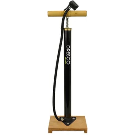 Dresco Vloerpomp - Holland - Dunlop, Schräder, Presta Ventiel - Zwart