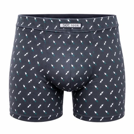 Set Boxershort Juanola microfiber grijs - maat L