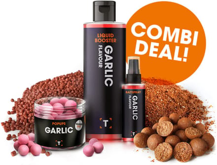 Garlic Combi Deal 15MM - Karpervissen - Partikels - Karper Aas - Karper Vissen - Karper Voer - Karper
