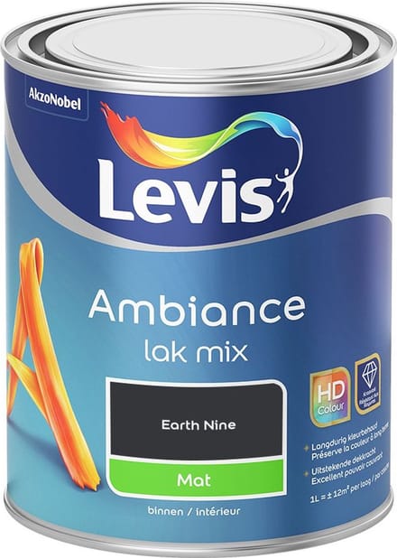 Levis - Ambiance Lak Mat Mix - Earth Nine - Mengverf - 1 L