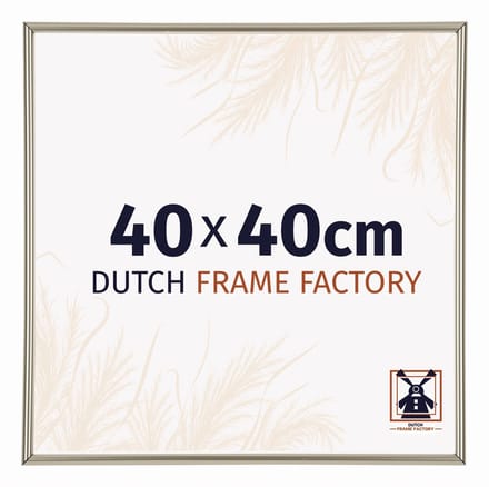 Fotolijst 40x40 cm - Kunststof - Champagne - Angers