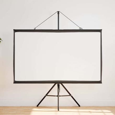 vidaXL - Projectiescherm - met - statief - 60 - inch - 16:9