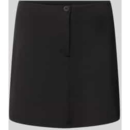 slim fit minirok met ritssluiting