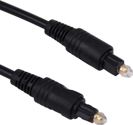 Digital Audio Optical Fiber Toslink Kabel, Kabel Lengte: 3m, OD: 5.0mm (Gold Plated)