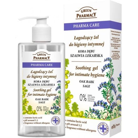 Green Pharmacy Oak Bark &amp; ​​Sage Intimate Gel 300 ml
