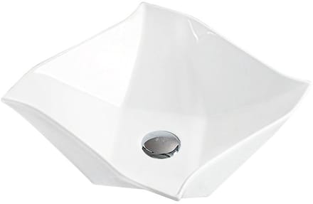 Mexen Elvira opbouw wastafel 42 x 42 cm, wit - 21894200