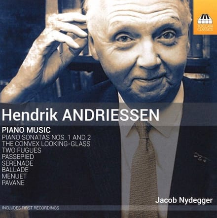 Jacob Nydegger - Andriessen: Piano Music (CD)
