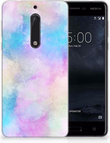 Hoesje maken Nokia 5 Watercolor Light