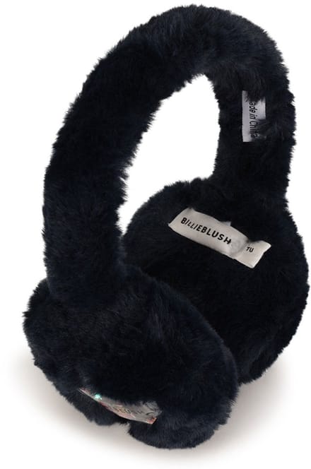 Oorwarmers meisje donkerblauw met glitterdetails