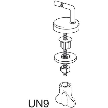 Pressalit Univert Hinges UN9999