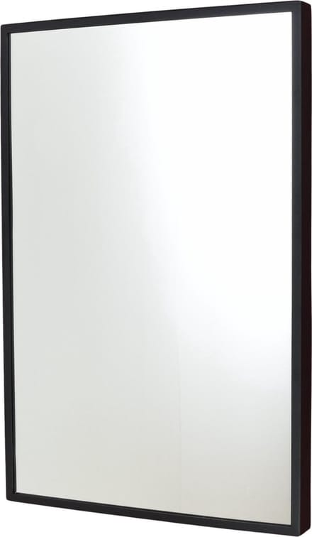LOFT42 Industry Rectangle Spiegel - Metaal - Mat Zwart - 60x40x4