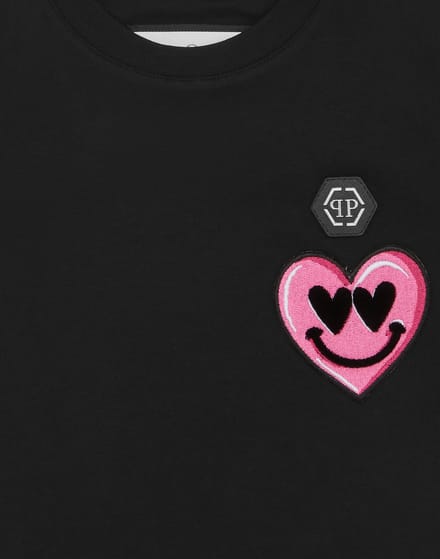 Jersey T-Shirt Round Neck Ss Smile