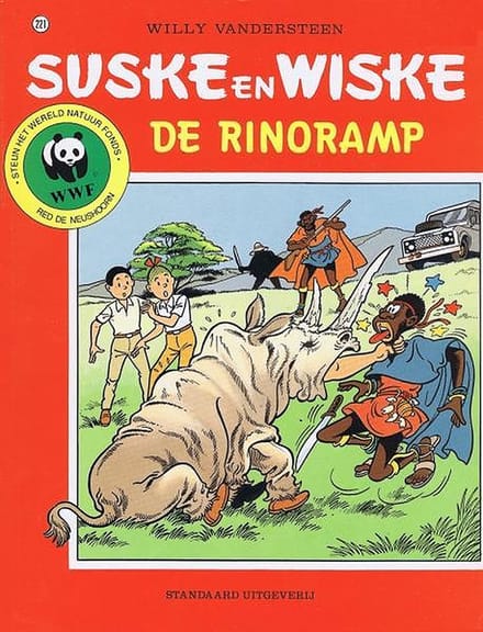 SUSKE EN WISKE 221 DE RINORAMP (WERELD NATUUR FONDS)