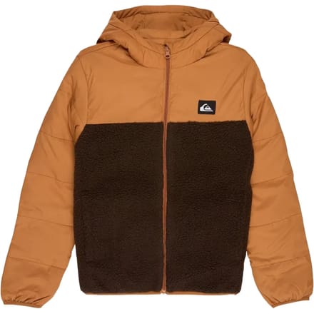 Kinderjack met rits en capuchon Quiksilver Scaly Reversible