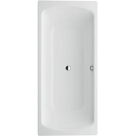 Megabad Profi Collection Steel Duo 180 rectangular bathtub 180 x 80 cm STWE18080WE