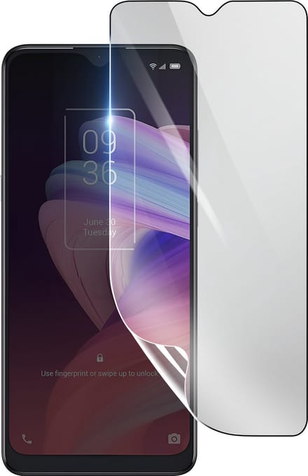 3mk, Geschikt voor TCL 10 SE, Schokbestendige Hydrogel Screenprotector, Transparant