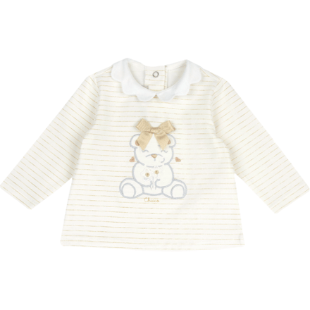 Chicco T-shirt met lange mouwen 68 licht natuurlijk