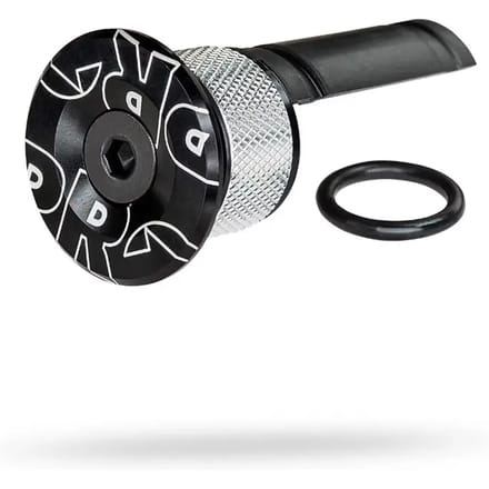 Pro Balhoofdplug Batterijhouder 1 1/8 Inch Zwart/zilver