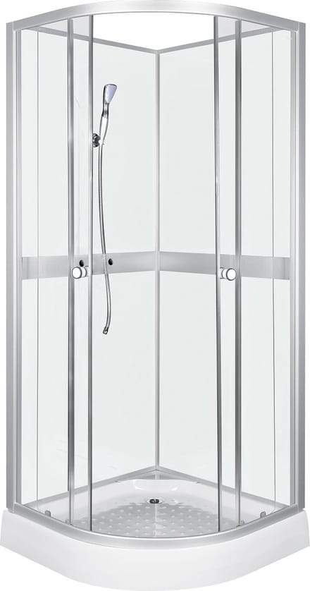 Sanifun complete douchecabine Nolan 800 x 800 wit