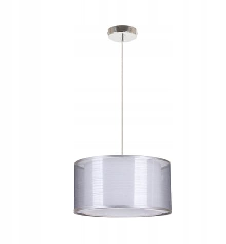 Martina Grijze Stoffen Hanglamp E27 - 60W