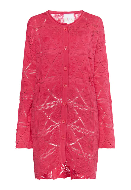IZIA Longcardigan Dames roze