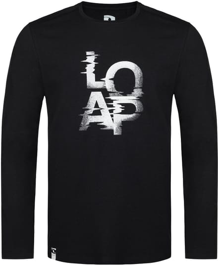Heren T-shirt Loap Altron Zwart - M
