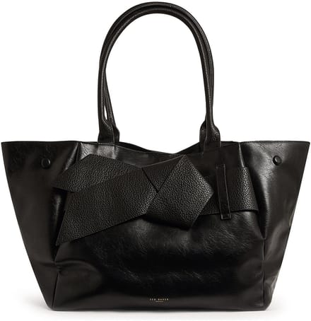 Ted Baker shopper Sophian Knot Bow Extra Large Tote Black zwart