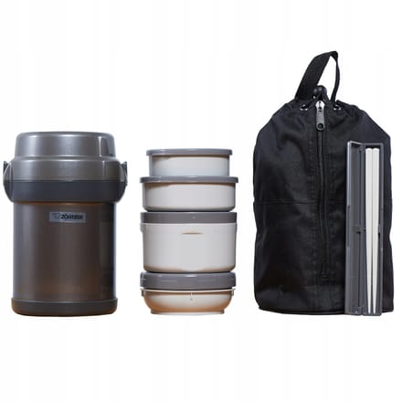 Zojirushi SL-JAF14-HG - Thermosfles - Grafit - 1,23 L - 4 Delen