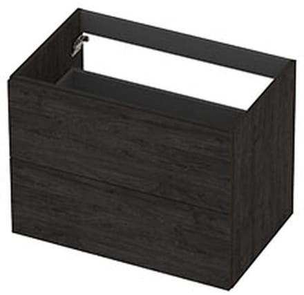 INK - Onderkast 2L Decor Softclose Tbv Greep - 700x450x520 Mm - Houtskool Eiken