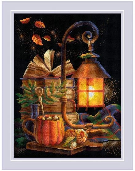 RIOLIS Cozy Autumn borduren (pakket) 2146