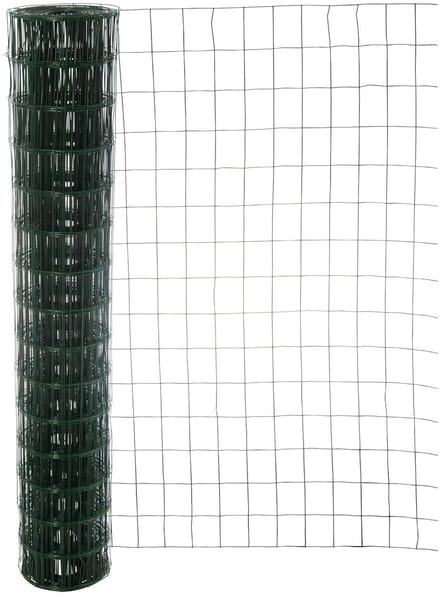 Tuingaas groen 100x75mm 150cm 2.1mm 25m.