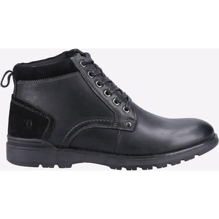 Hush Puppies Dean Suède Heren Zwarte Laarzen