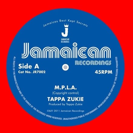 Tapper Zukie - M.P.L.A. (7" Single)