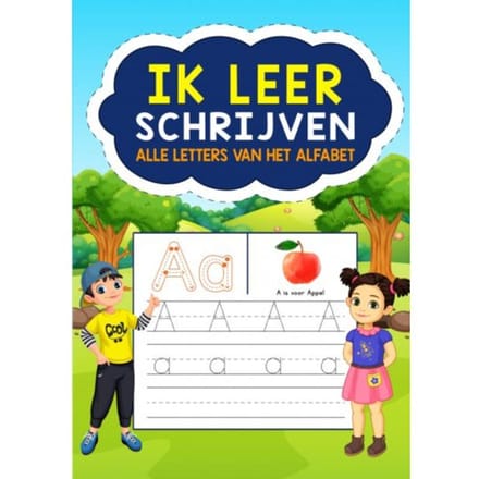 Ik Leer Schrijven - Alle Letters Van Het Alfabet - Boeken Boulevard