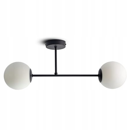 LED Glazen Bol Plafondlamp G9 Wit 561-W2 Luxolar