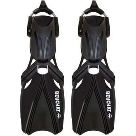 Beuchat Aquabionic Vinnen - Zwart - ML
