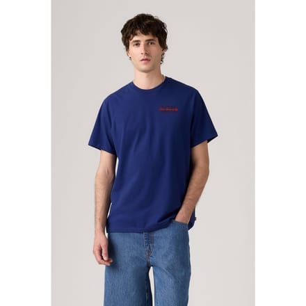 Levi's Ss Relaxed Fit Tee Serif Blue Taglia: M | Magliette basic Outlet | Uomo | Blu