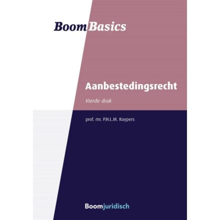 Aanbestedingsrecht - Boom Basics - Pieter Kuypers