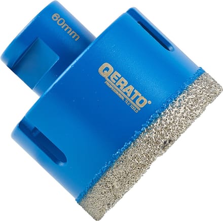 Qerato Diamantboor 60mm Droog - M14 - Tegelboor