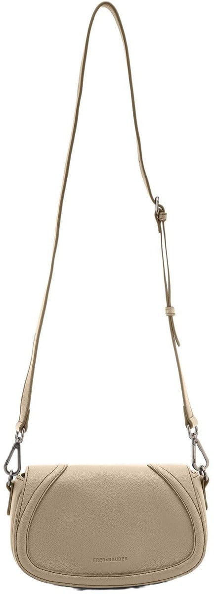 FREDsBRUDER schoudertas My Bestie Crossbag Dark Taupe
