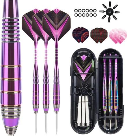 Professionele steeltip dartpijlen voor ambitieuze spelers | 22g dartset