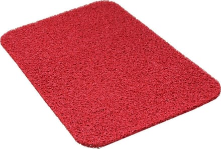 Schoonloopmat buiten Curly buitenmat - 40 cm x 60 cm - Rood