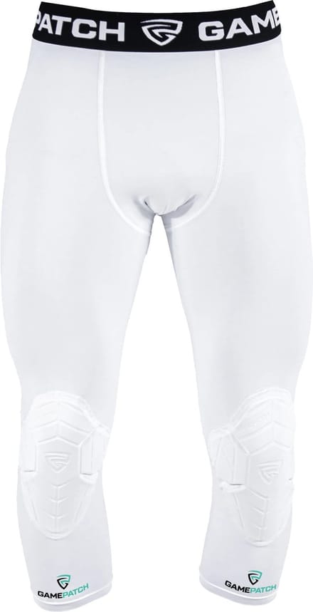 Gamepatch Knee Padding 3/4 Leggings Wit M