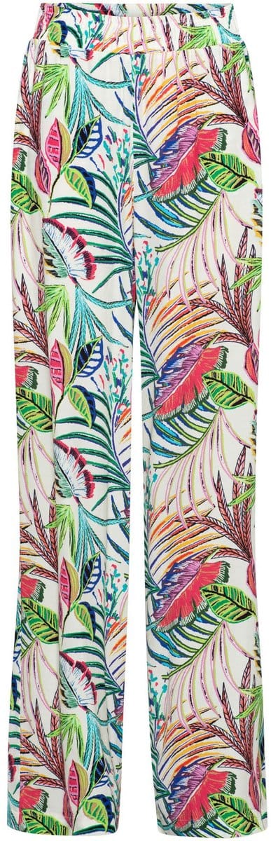 NADINE MULTI LEAF M-Ecru multi - XL