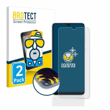 BROTECT - Screenprotector voor Samsung Galaxy A03 - Folie Beschermfolie matte 2 Stuks
