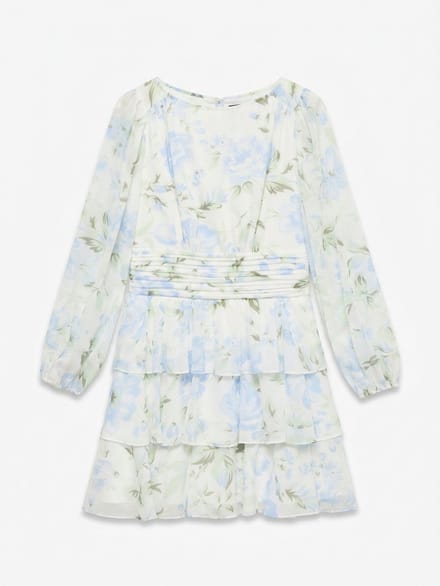 Vero Moda Jurk met laagjes VMLOUISA Korte jurk