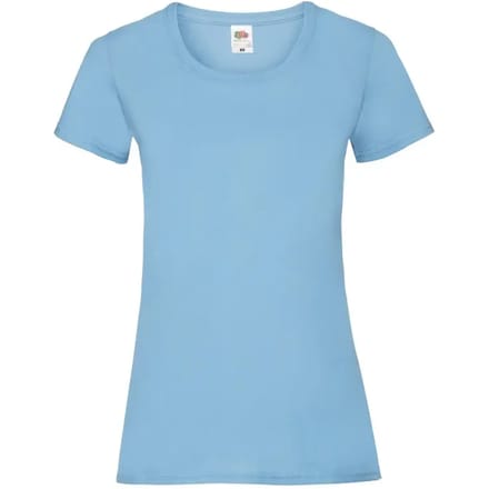 T-shirt dames Fruit of the Loom Valueweight